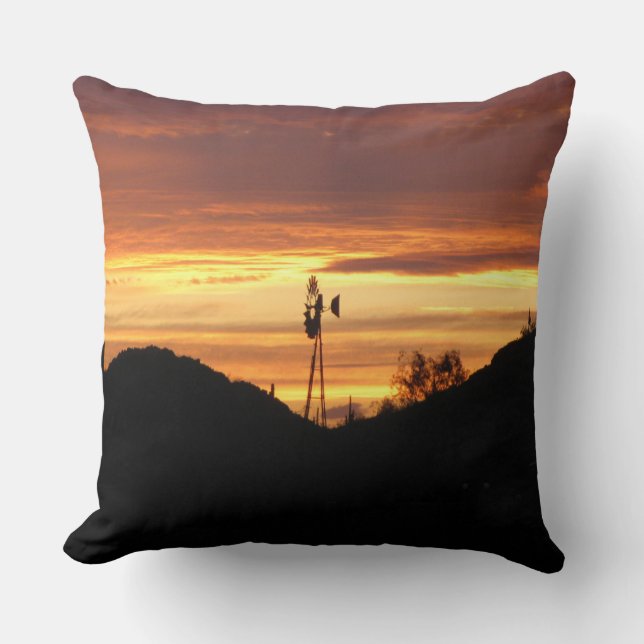 Almofada Travesseiro decorativo Sunset arizona (Frente)