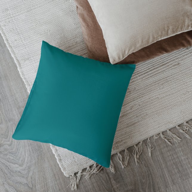 Almofada Travesseiro decorativo Teal Moderno Do Século médi (Criador carregado)