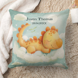 Almofada Travesseiro decorativo tema dinossauro Sonhe Grand