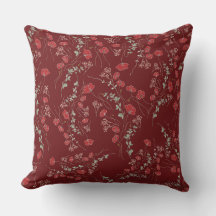 Travesseiro decorativo tema romântico
