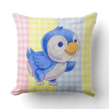 Travesseiro decorativo Toy Bird Gingaham