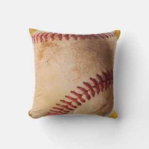 Almofada Travesseiro decorativo Trabalho de arte de basebal