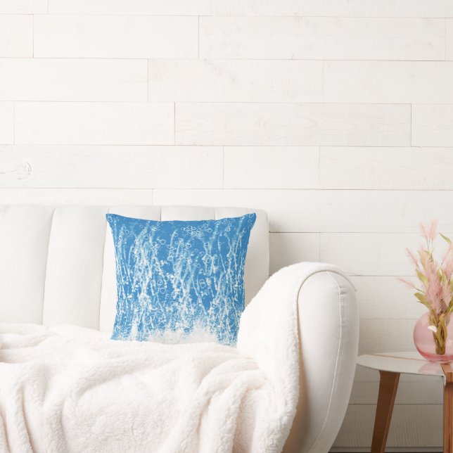 Almofada Travesseiro decorativo Trendy Blue Splash (Sofá)