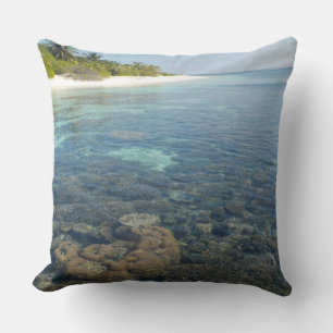 Almofada Travesseiro decorativo tropico da ilha