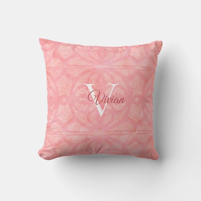 Almofada Travesseiro decorativo Tulip Pink (Frente)