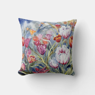 Almofada Travesseiro decorativo Tulips