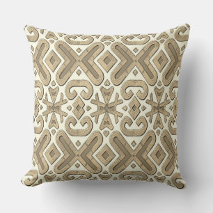 Almofada Travesseiro decorativo, um design de arte em relev