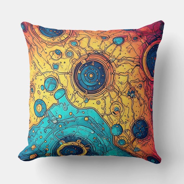 Almofada Travesseiro decorativo V-Pulse 7 (Frente)