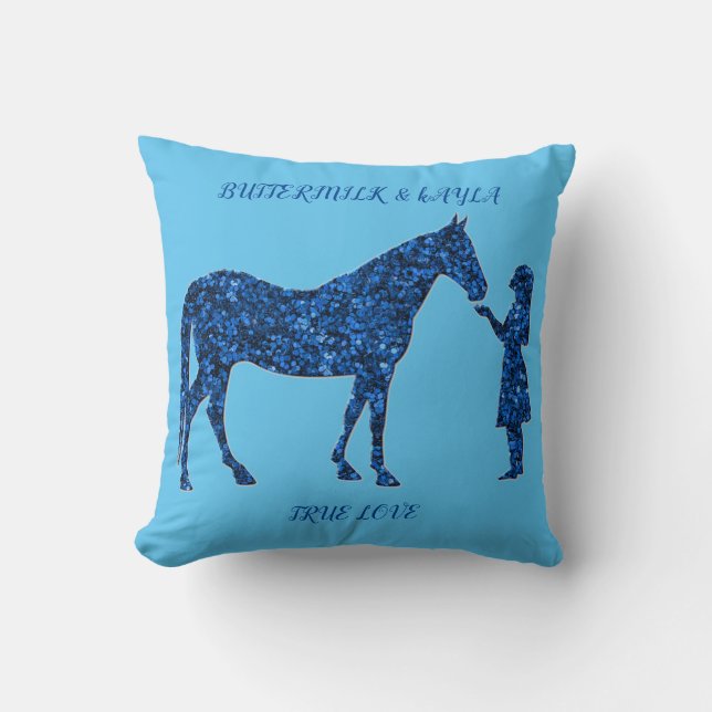 Almofada travesseiro decorativo "VERDADEIRO AMOR" COM NOME  (Frente)