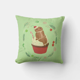Almofada Travesseiro decorativo Verde do Homem Gingerpão bo
