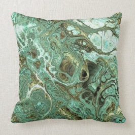 Almofada Travesseiro decorativo verde-mint e Cinza