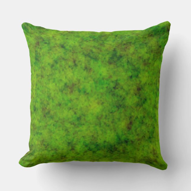 Almofada Travesseiro decorativo Verde Mossy (Frente)