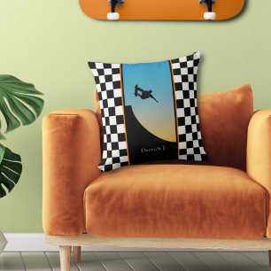 Almofada Travesseiro decorativo Verificado no Skate