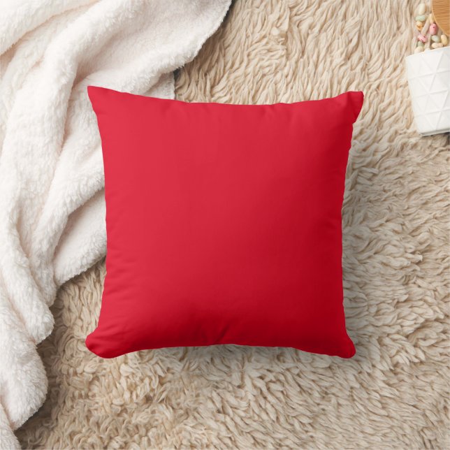 Almofada Travesseiro decorativo Vermelho Natal (Cobertor)