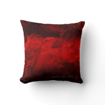 Travesseiro Decorativo Vermelho Profundo