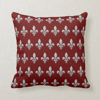 Almofada Travesseiro decorativo vermelho real floral da