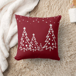 Almofada Travesseiro decorativo Vermelho Trendy para a temp