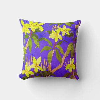 Almofada Travesseiro decorativo Vintage Frangipani