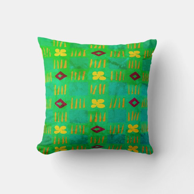 Almofada Travesseiro decorativo Vintage Garden (Frente)