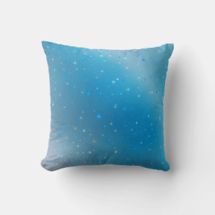 Almofada Travesseiro decorativo Violeta Azul Esparso e Estr