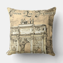 Travesseiro decorativo Viva La France