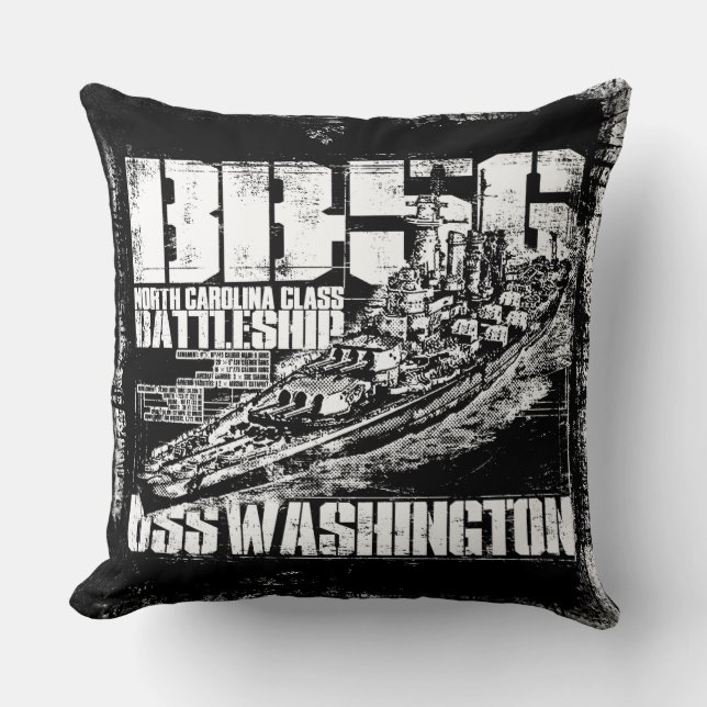 Almofada Travesseiro decorativo Washington (Frente)