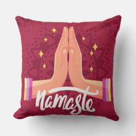 Almofada Travesseiro Decorativo White Wine Namaste