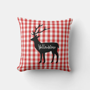 Almofada Travesseiro Decorativo-Yellowstone Deer