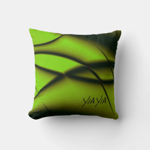 Almofada Travesseiro decorativo YiaYia, Design Fractal Verd