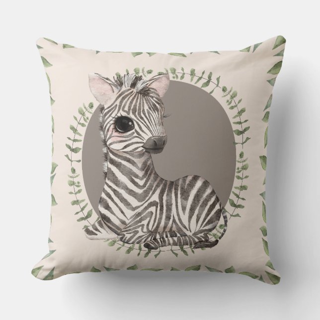 Almofada Travesseiro decorativo Zebra (Frente)