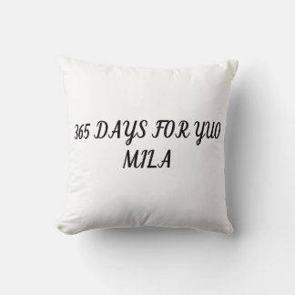 Almofada Travesseiro dedicado 365 dias