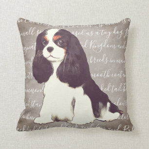 Almofada Travesseiro descuidado da ilustração do Spaniel 