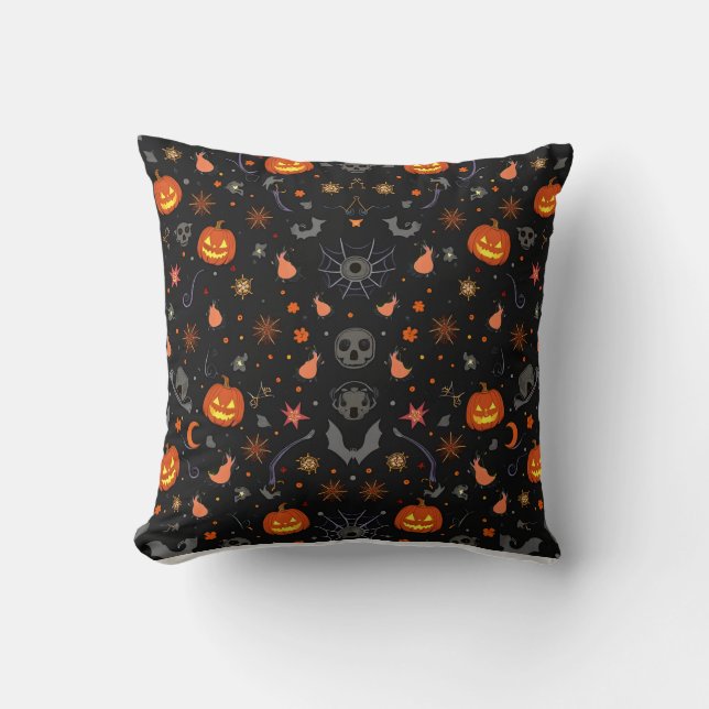 Almofada Travesseiro design de Halloween (Frente)