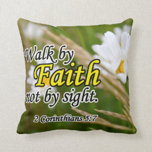 Almofada Travesseiro do 5:7 de 2 Corinthians