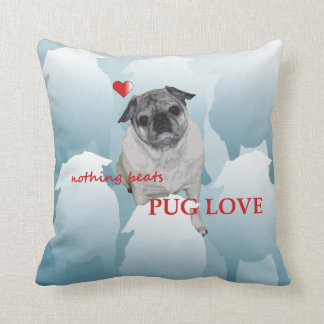 Almofada Travesseiro do amor do Pug