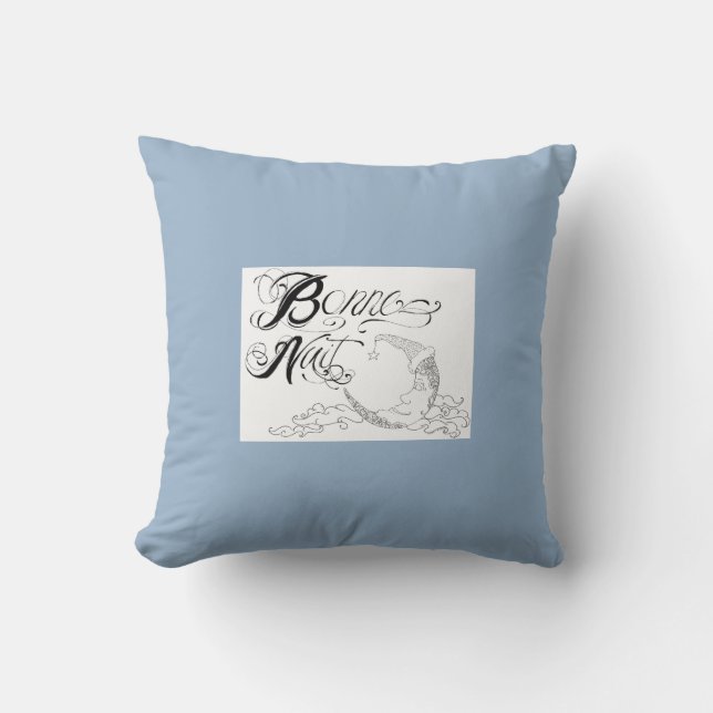 Almofada Travesseiro do berçário de Bonne Nuit (Frente)