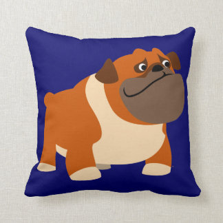 Almofada Travesseiro do Bulldog em Inglês