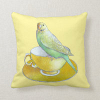 Travesseiro do chá do Parakeet