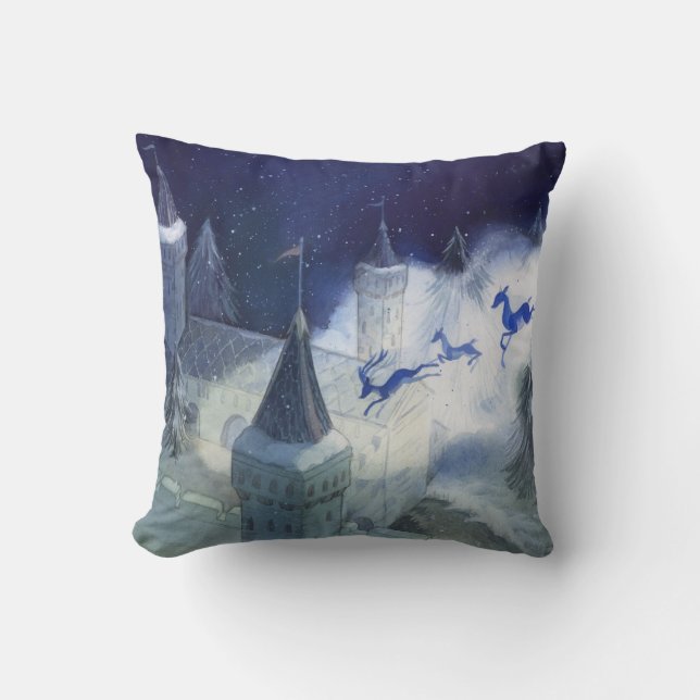 Almofada Travesseiro do conto de dezembro (Frente)