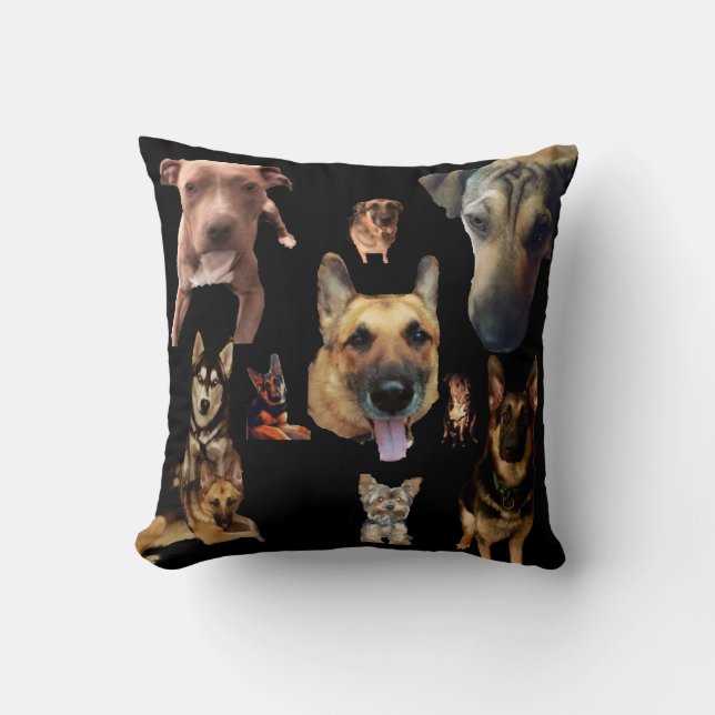 ALMOFADA TRAVESSEIRO DO DOG LOVER (Frente)
