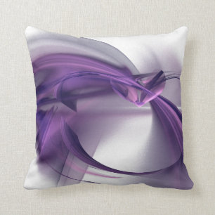 Almofada Travesseiro do Fractal de Purple Heart
