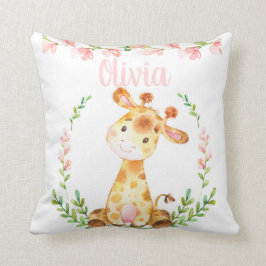 Almofada Travesseiro do girafa do bebê