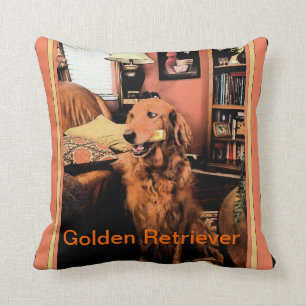 Almofada Travesseiro do golden retriever