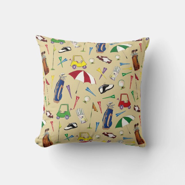 Almofada Travesseiro do golfe (Frente)