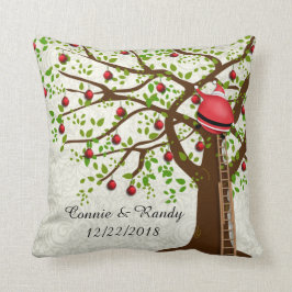 Almofada Travesseiro do Natal do casamento do Natal