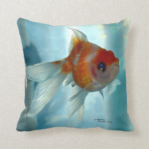 Almofada Travesseiro do peixe dourado de Pearlscale Oranda