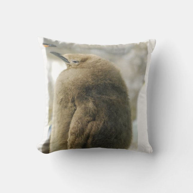 Almofada Travesseiro do pinguim do bebê (Frente)