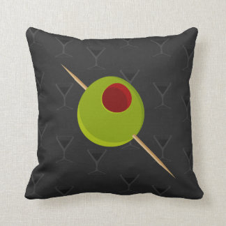 Almofada Travesseiro do preto do tempo de Martini