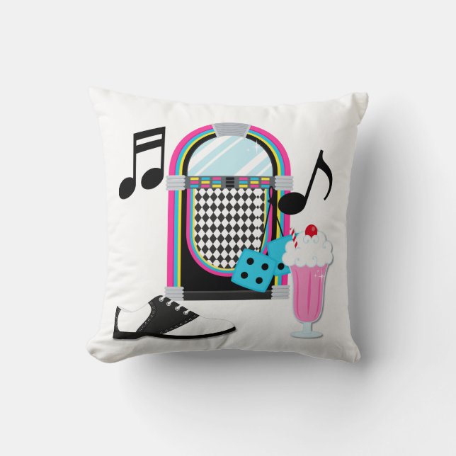 Almofada travesseiro do salto da peúga dos anos 50 (Frente)