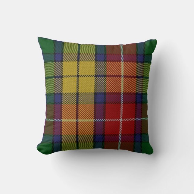 Almofada Travesseiro do Tartan de Buchanan (Frente)
